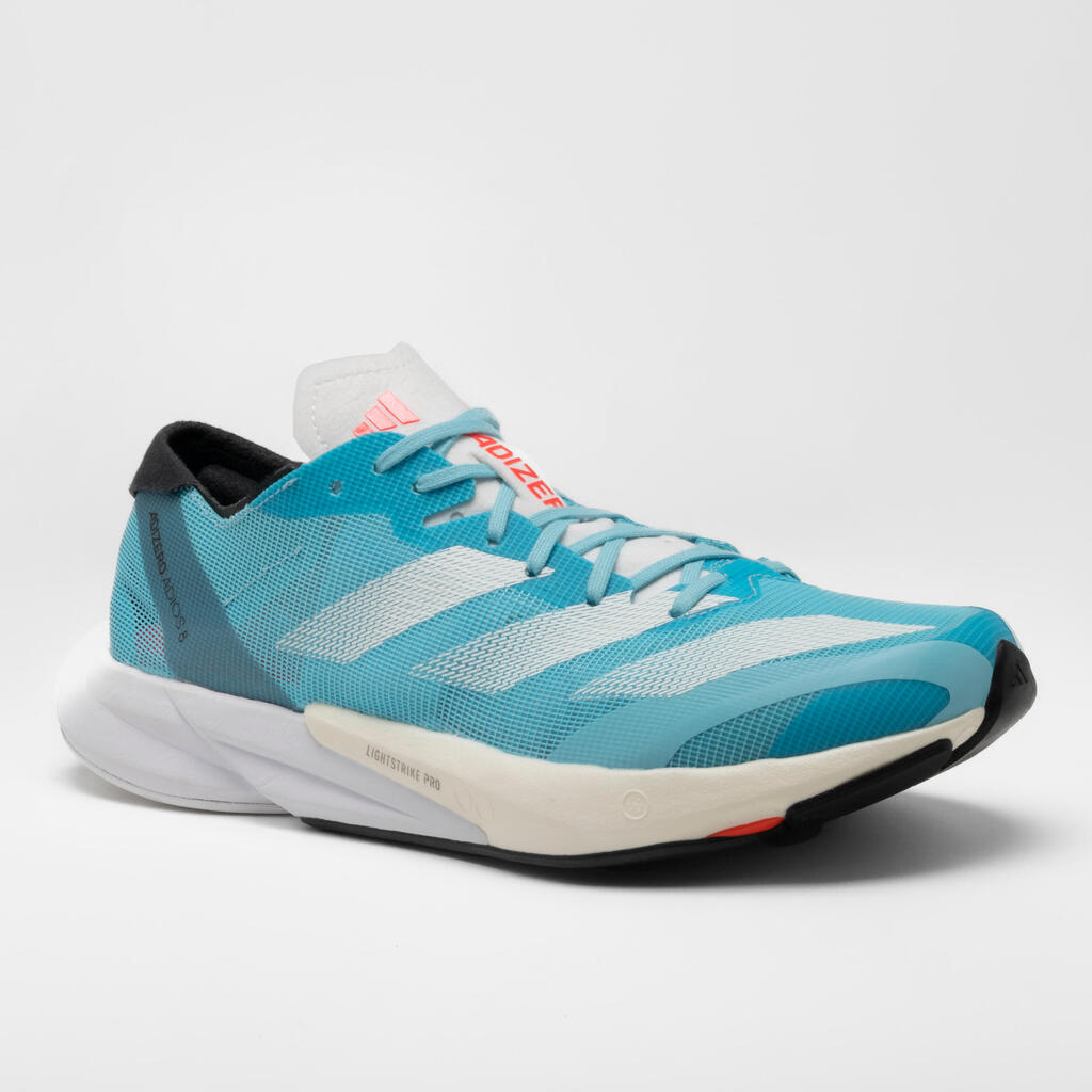 Women's adidas Adizero Adios 8 Running Shoes - Blue